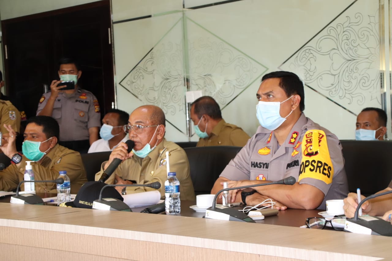 PSBB Upaya Memutus Penyebaran Virus Corona di Kabupaten Pelalawan.